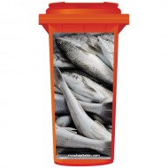 Fresh Fish Wheelie Bin Sticker Panel